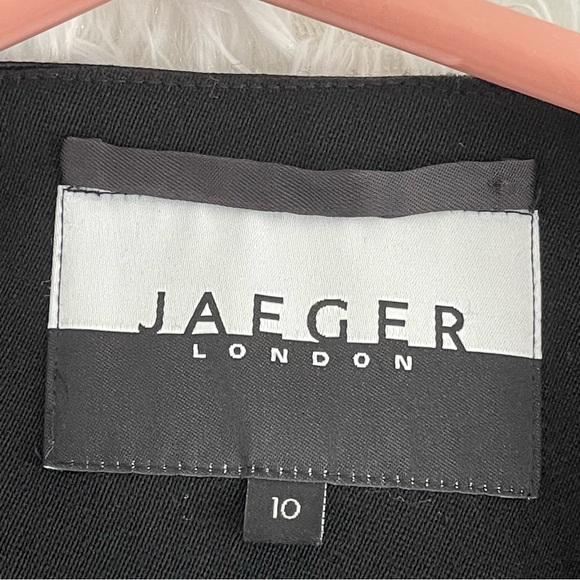 JAEGER London woman’s black jacket size 8 so classy! - Picture 5 of 6